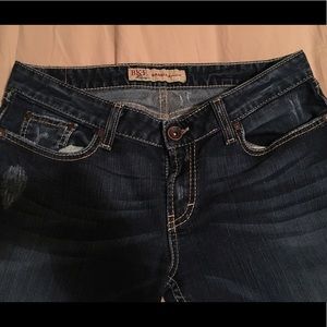 BKE Sabrina Stretch Dark Blue Denim